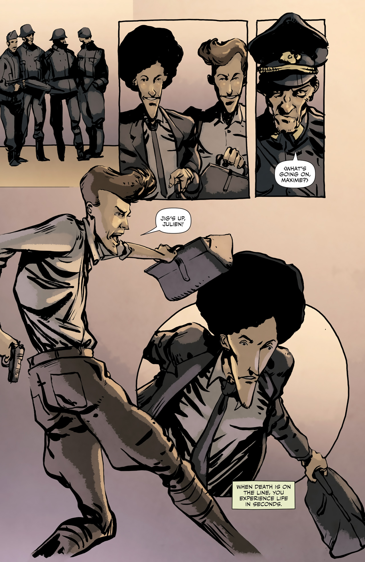 Read online Peter Panzerfaust comic -  Issue #7 - 11