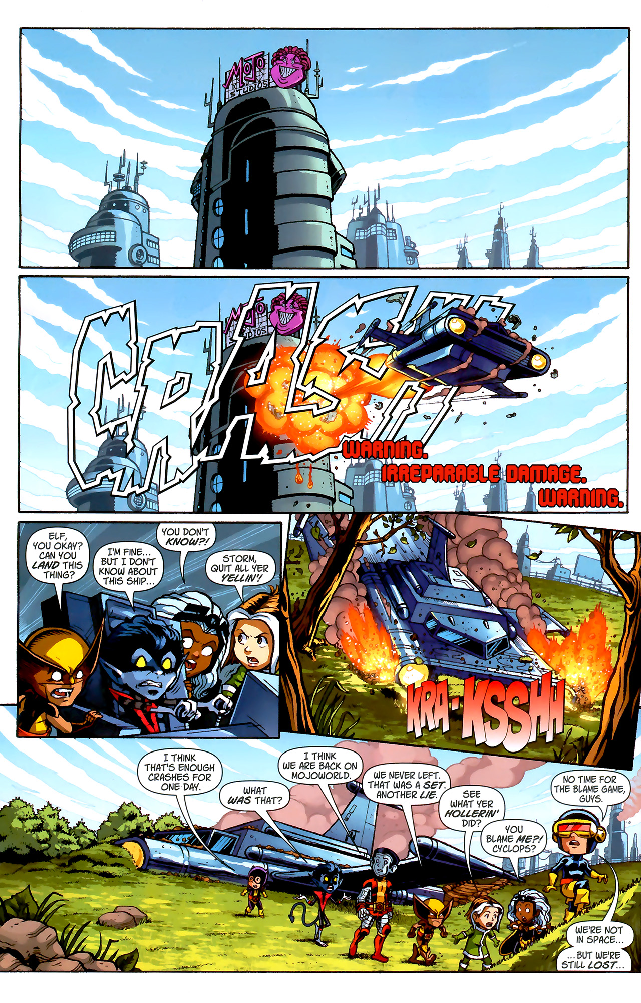 Read online X-Babies comic -  Issue #2 - 13