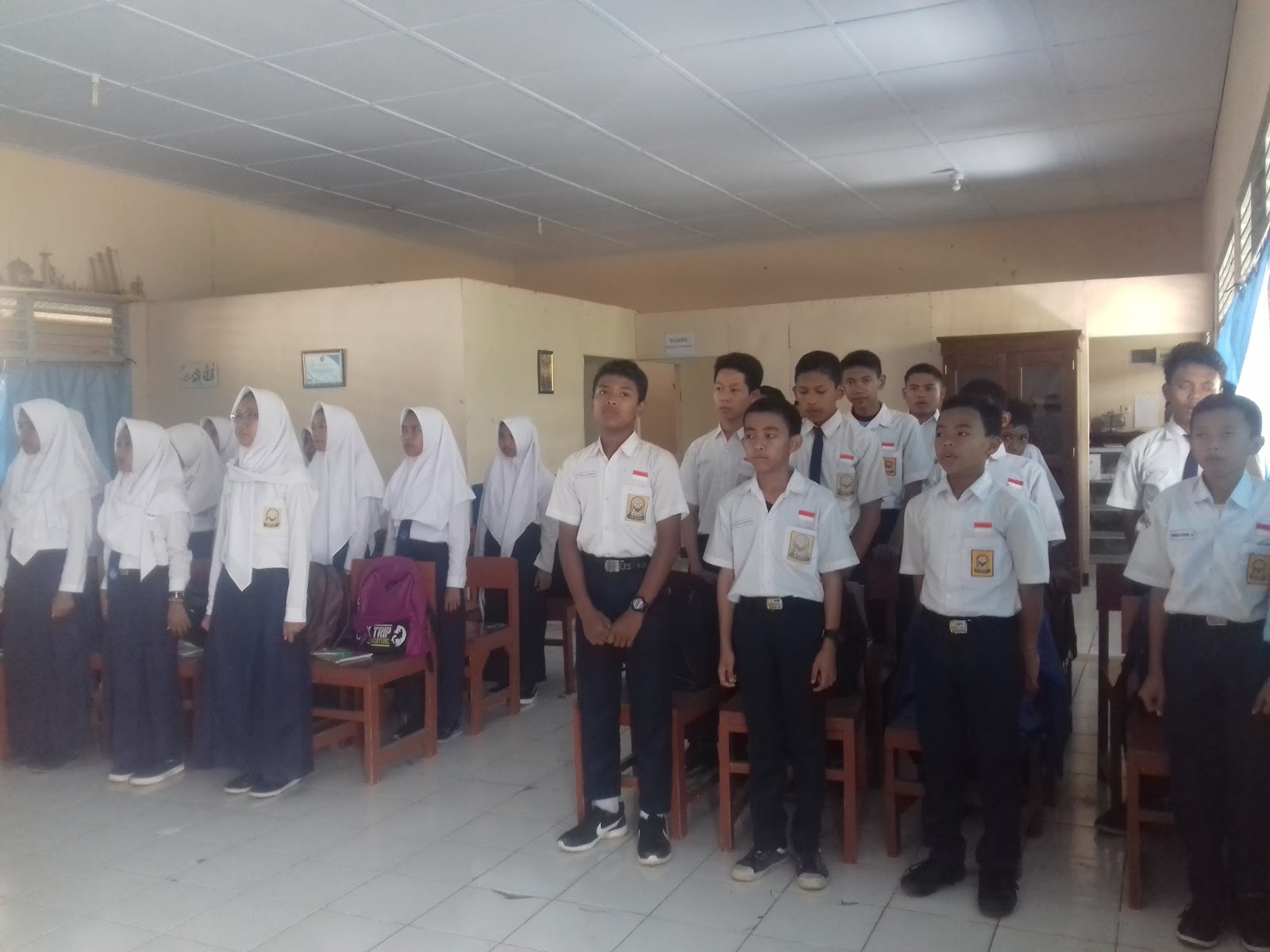 LDKS Pengurus OSIS 20172018 SMPN 4 SEMIN