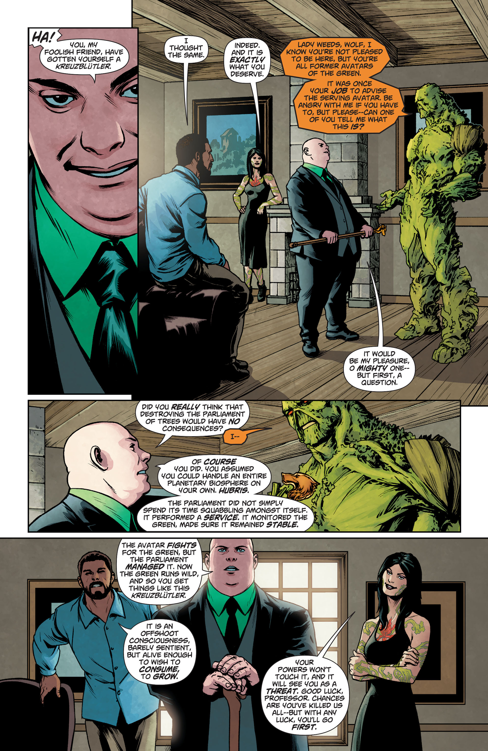 Read online Swamp Thing (2011) comic -  Issue #32 - 6