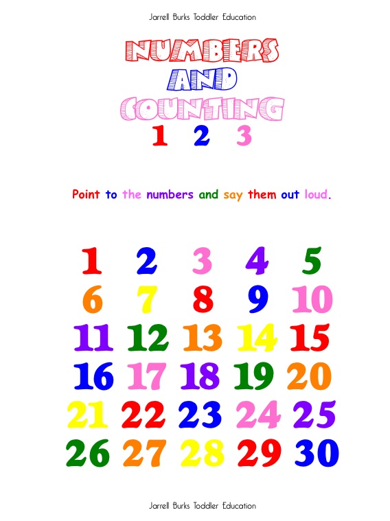 Toddler Education: NUMBERS & COUNTING WORKSHEETS!!!!!