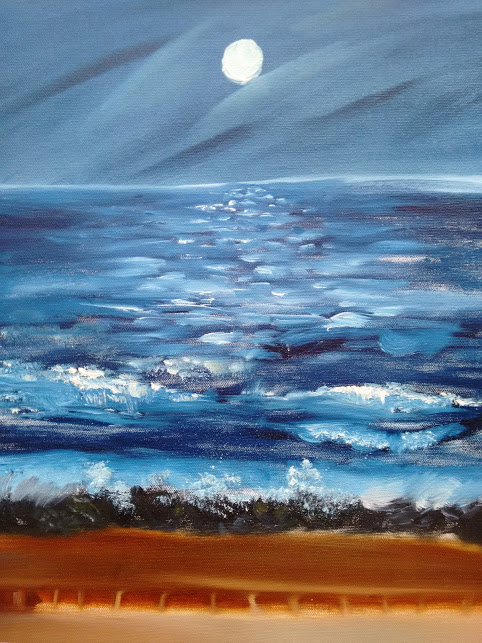 Sri Aurobindo Society Singapore Seashore On A Full Moon Night sri aurobindo society singapore blogger