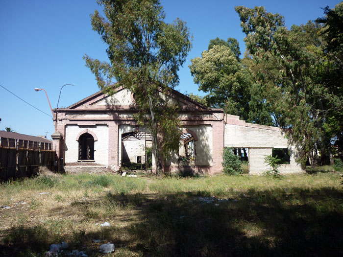 Caminos de Hierro en Bahía Blanca: FCBAP (secc. BBNO) Herrería plano de