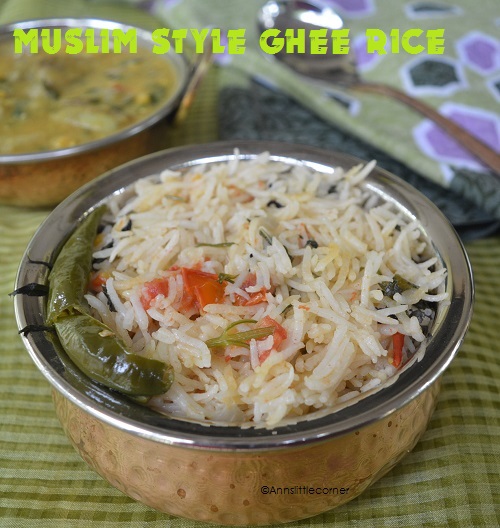 How to make Muslim Style Ghee Rice - Step 5