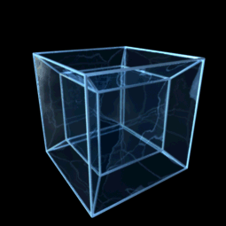 Tesseract 4-Dimensional object