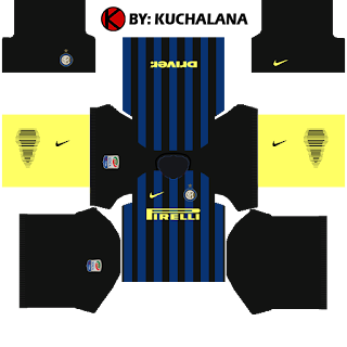 Inter milan kit dream league soccer 2025