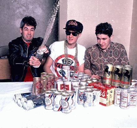 Adam Yauch with Beastie Boys