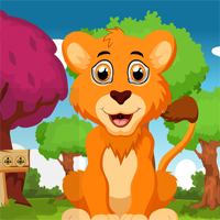 Games4King Starve Lion Rescue