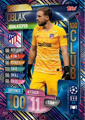 Trading Card Hub.UK: Match Attax Extra 2019-2020 100 Club Set