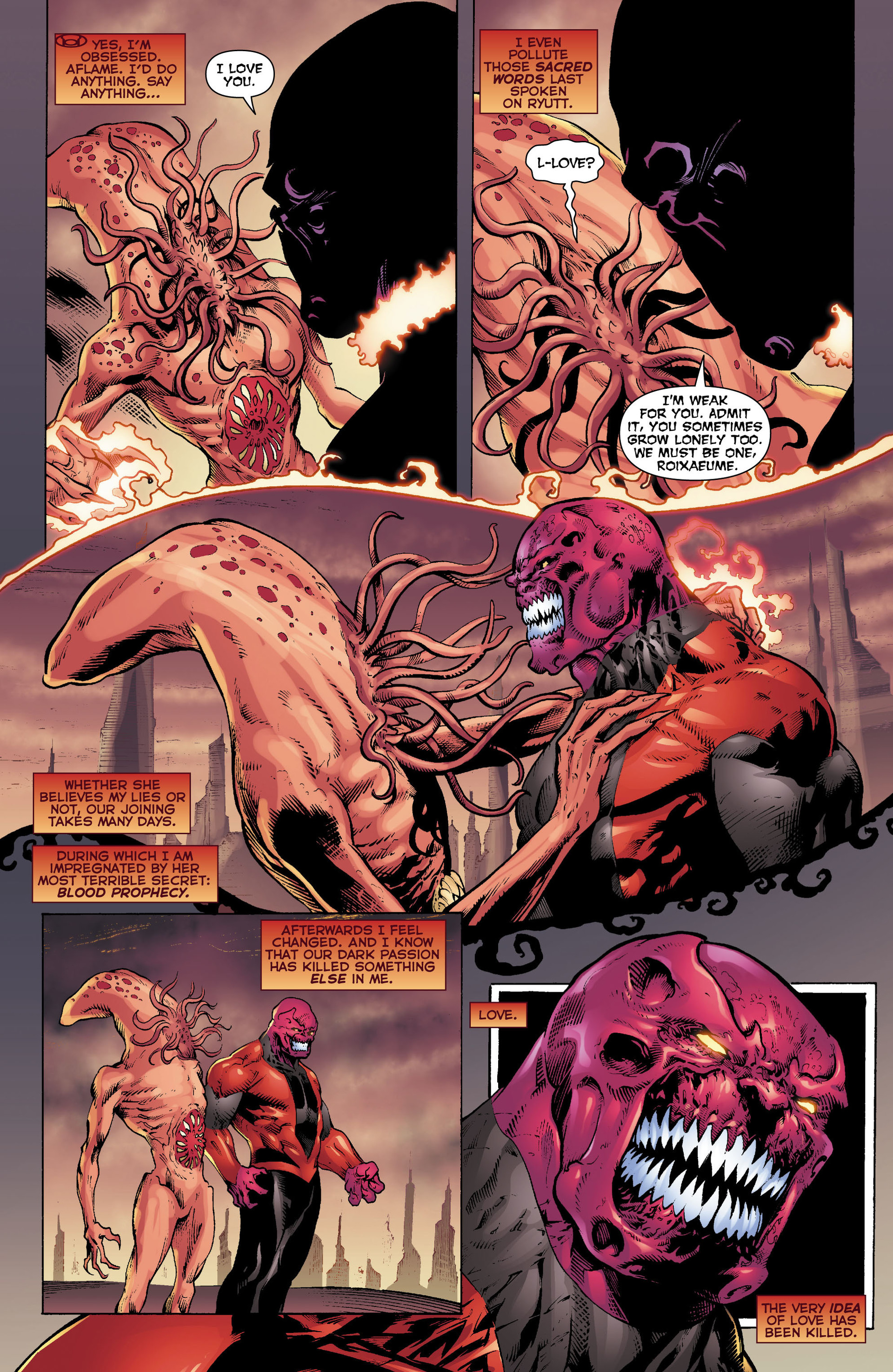 Read online Red Lanterns comic -  Issue #0 - 13