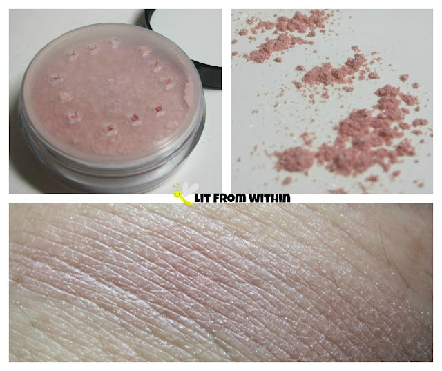 Youngblood Mineral Blush in Tulip, a pearlescent baby pink