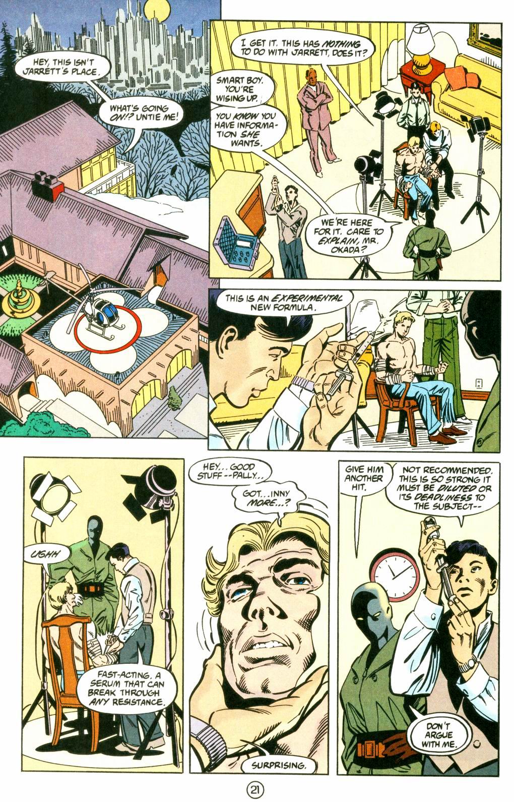 Read online Deathstroke (1991) comic -  Issue #8 - 21