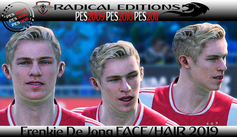 Ultigamerz Pes 2009 Pes 2010 Pes 2011 Frenkie De Jong Ajax Face 2019