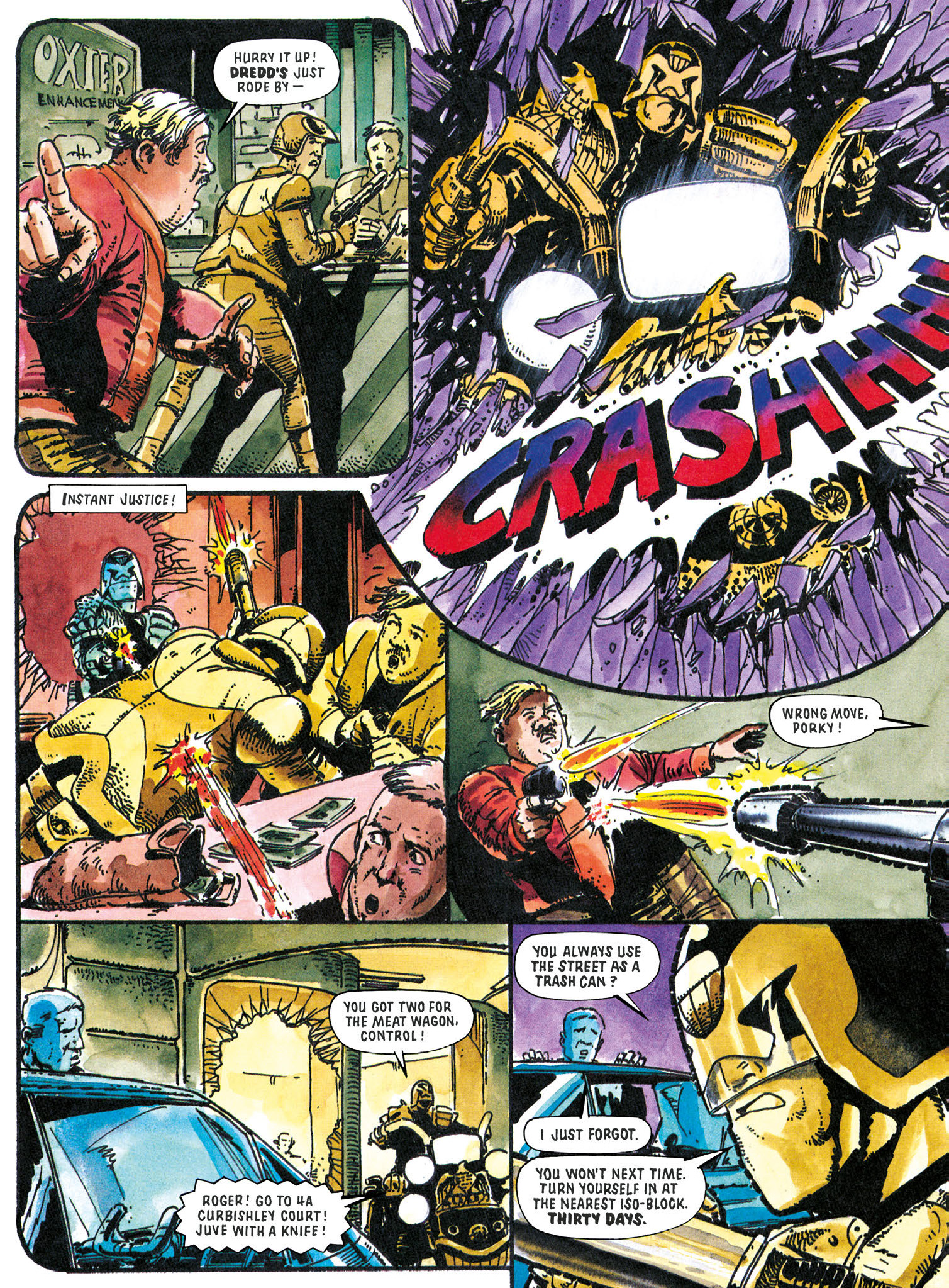 Read online Essential Judge Dredd: Necropolis comic -  Issue # TPB (Part 1) - 23