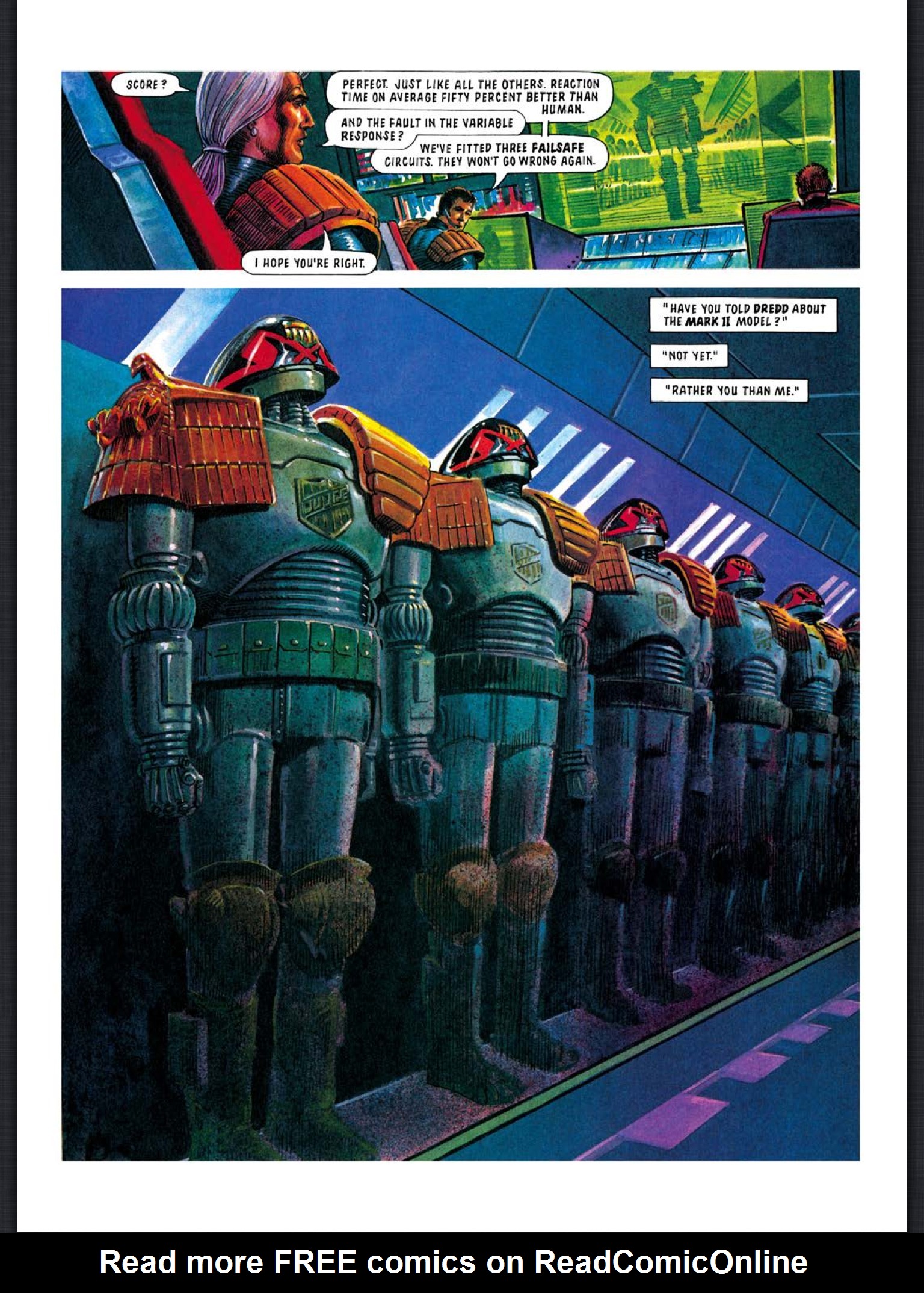 Read online Judge Dredd: The Complete Case Files comic -  Issue # TPB 19 - 261