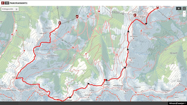 hiking saalbach