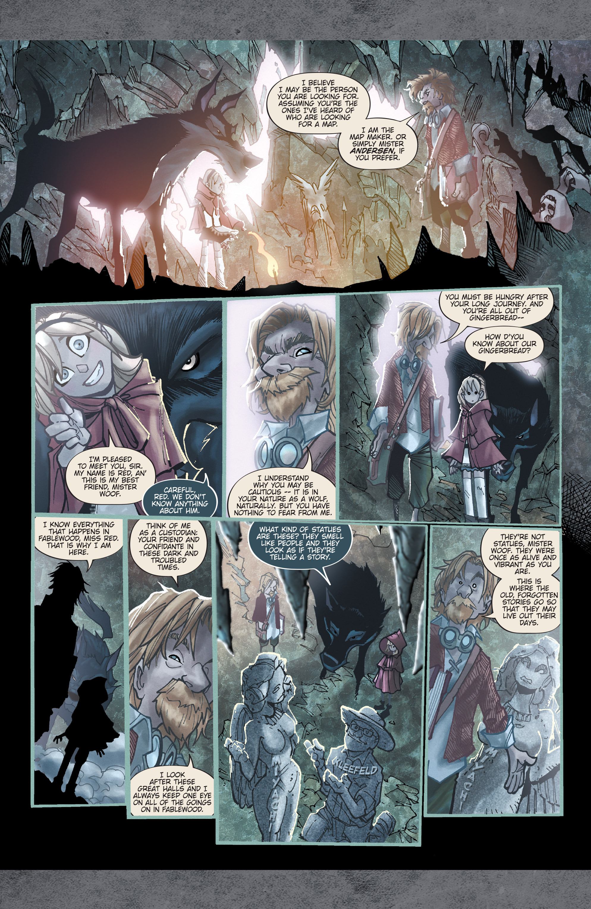 Read online Fairy Quest: Outcasts comic -  Issue #2 - 4