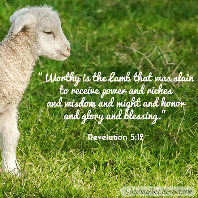 Worthy Is The Lamb That Was Slain - Handel's Messiah | scriptueand.blogspot.com