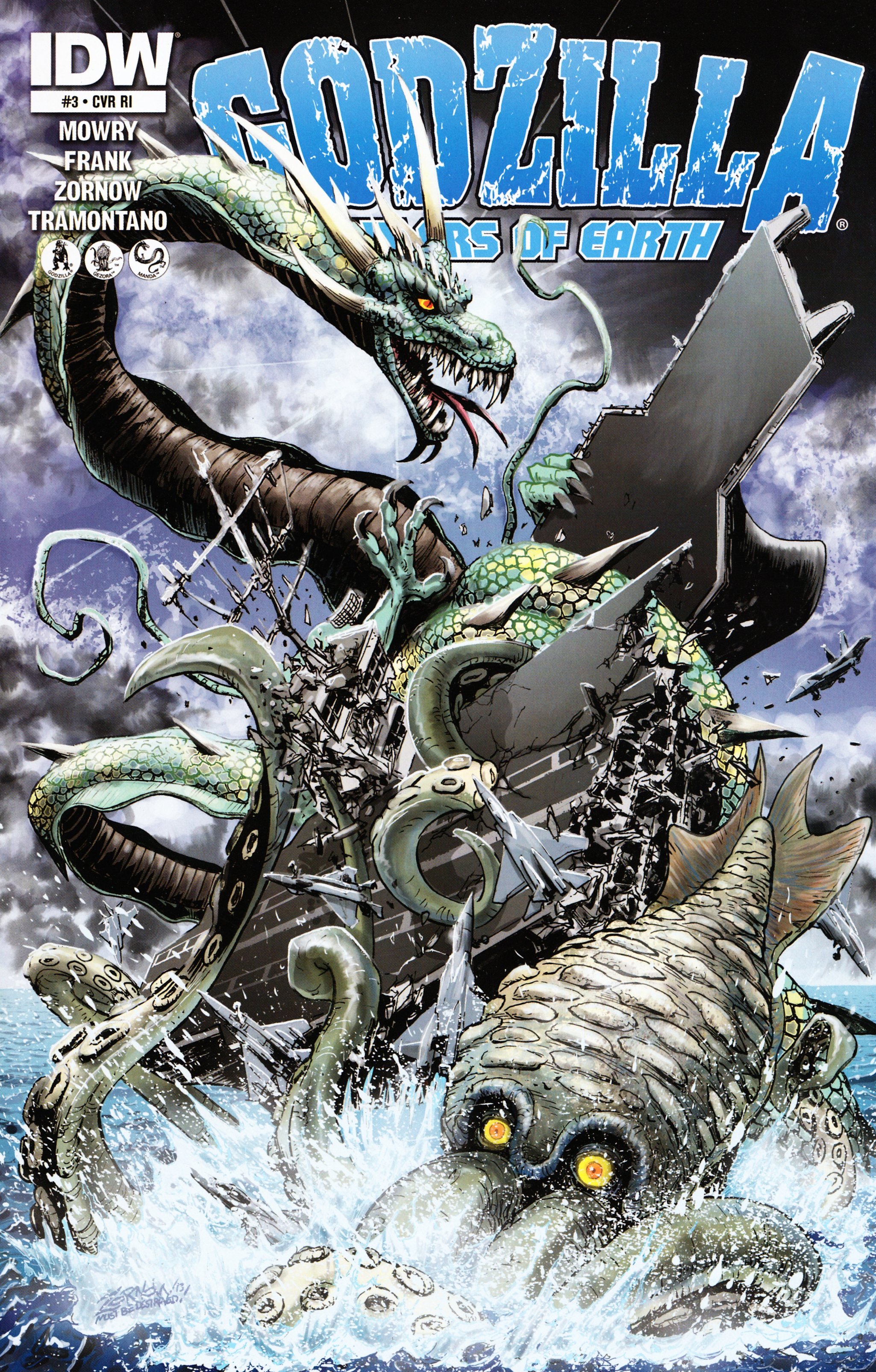 Read online Godzilla: Rulers of Earth comic -  Issue #3 - 3