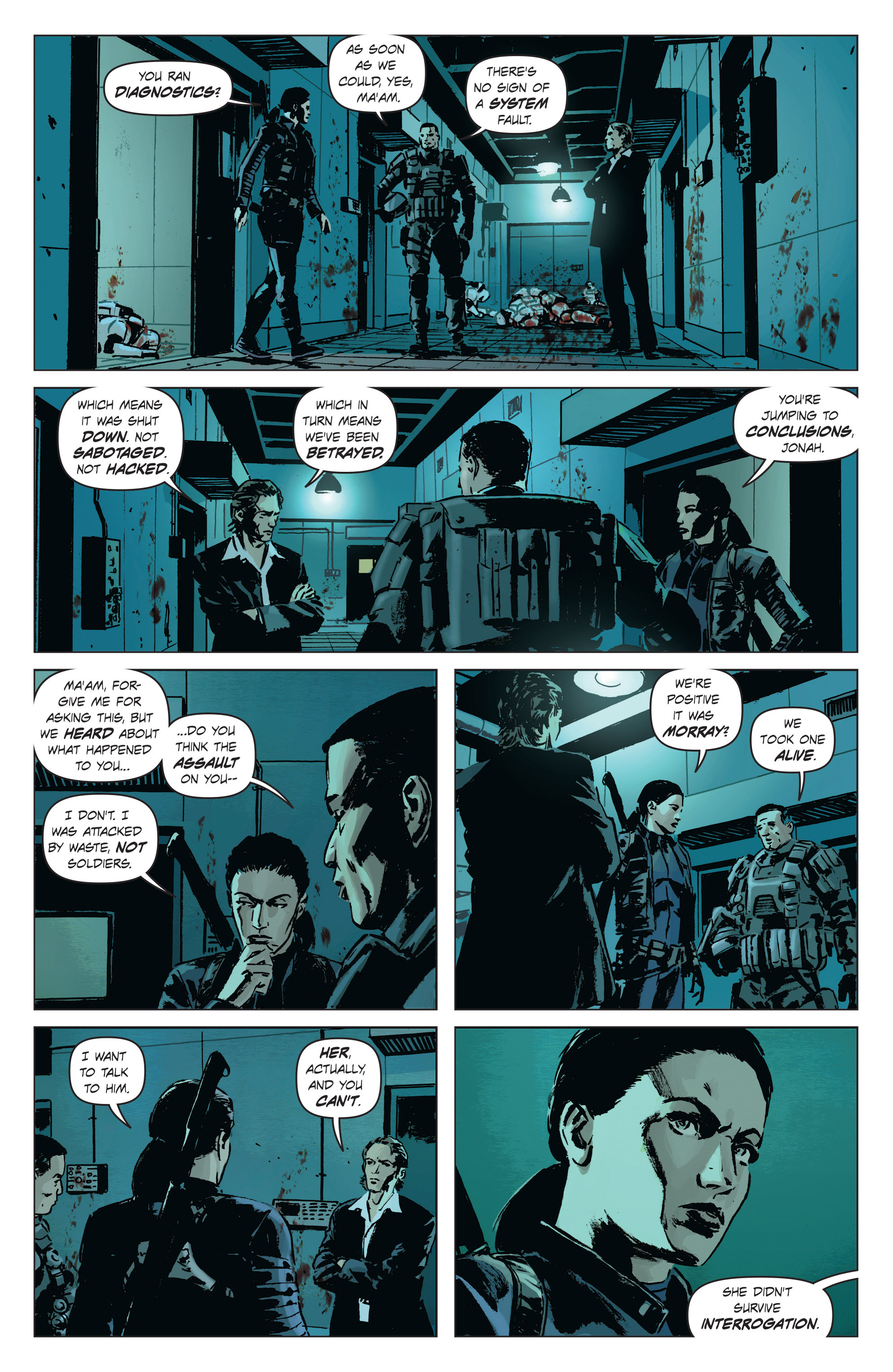 Read online Lazarus (2013) comic -  Issue #1 - 17