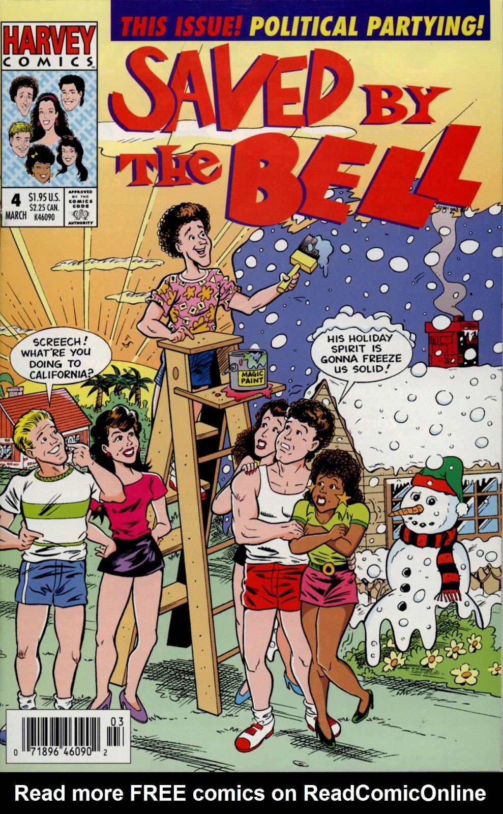 Read online Saved By The Bell comic -  Issue #4 - 1