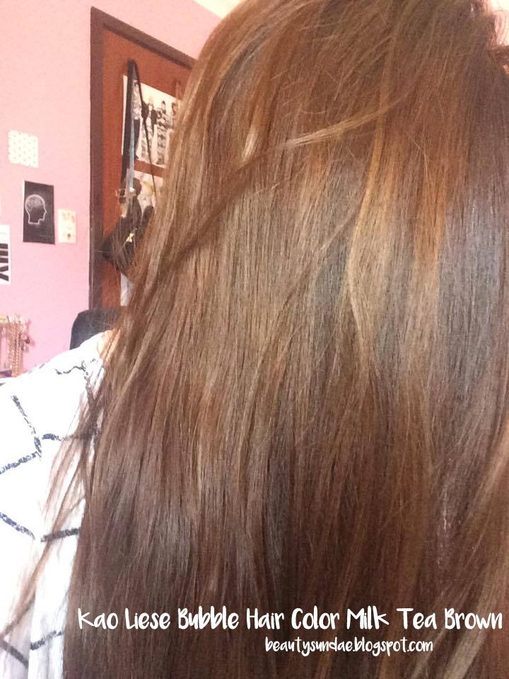 beauty sundae: Result/Swatch: Kao Liese Bubble Hair Color