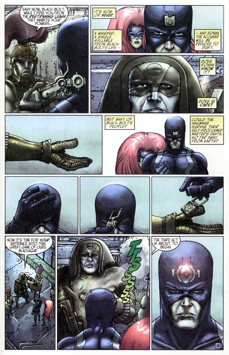 Read online Inhumans (2000) comic -  Issue #2 - 18