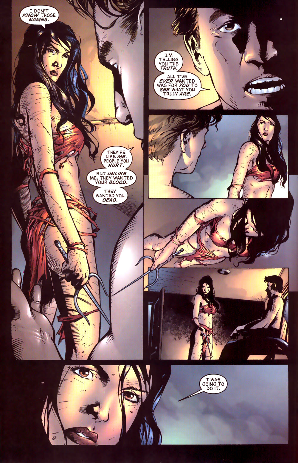 Read online Elektra (2001) comic -  Issue #15 - 12