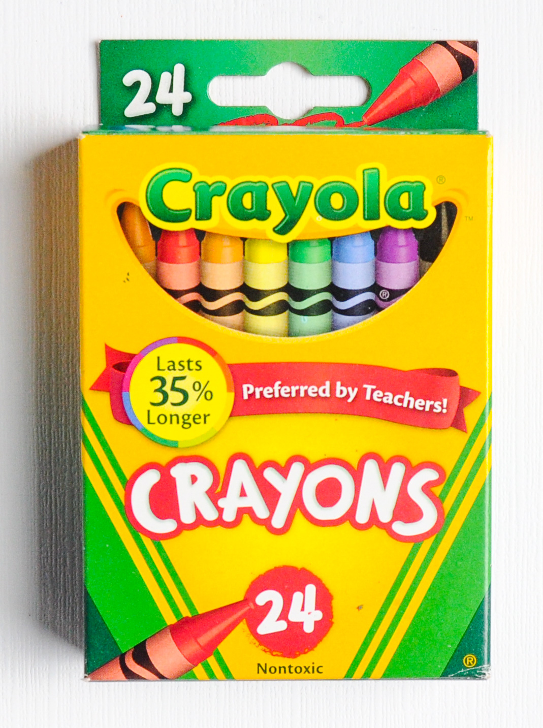 24 Count Crayola Crayons: What's Inside the Box