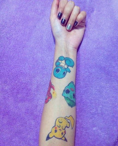 Pokemon Tattoos Pokemon Tattoos