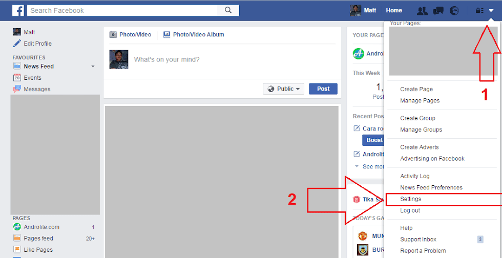 Menonaktifkan Auto Play Facebook di Browser Komputer Disable Auto Play Facebook di Browser