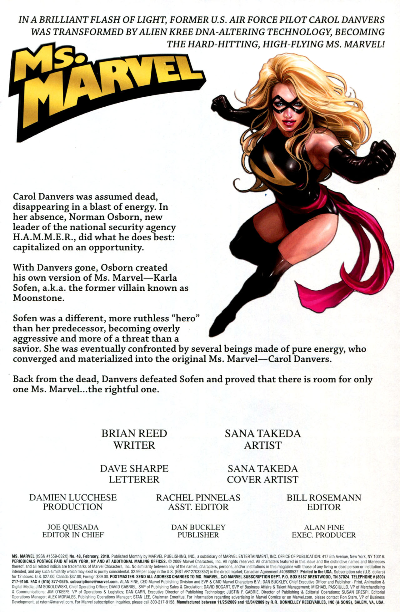 Read online Ms. Marvel (2006) comic -  Issue #48 - 4
