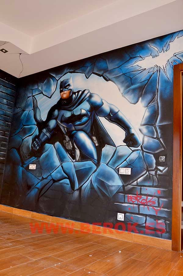 Pintura mural Batman