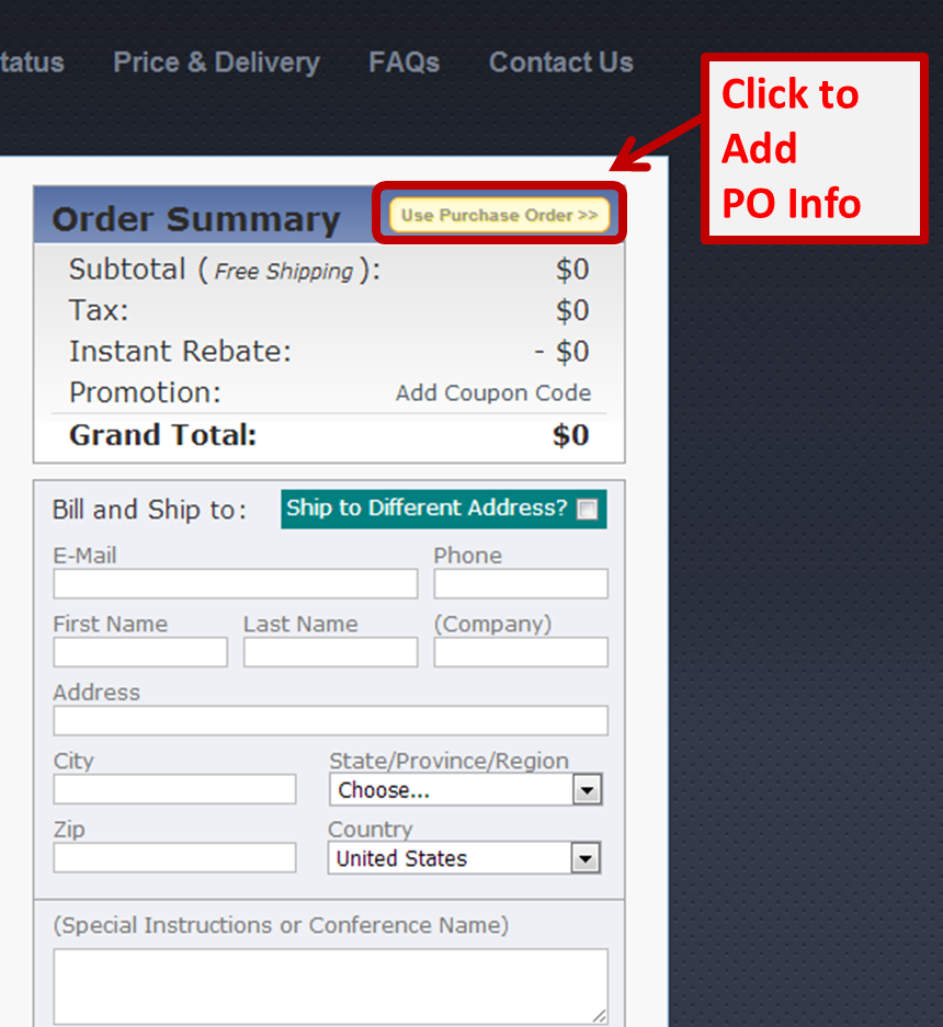 PosterSmith BLOG Order a Poster by Purchase Order (PO)