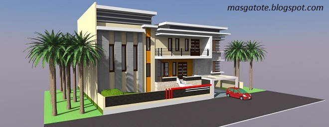 Download Desain Rumah Minimalis 3D Pics