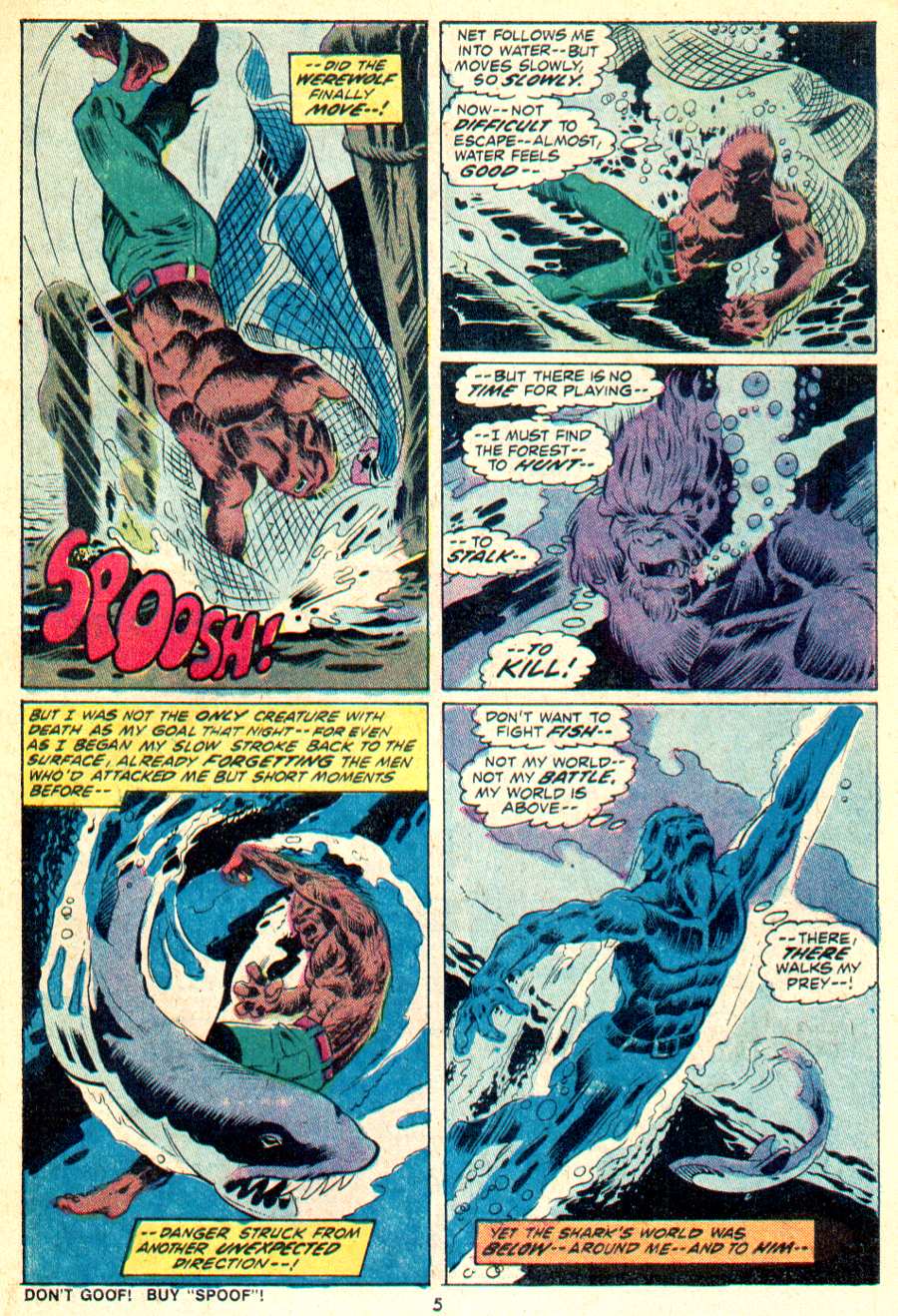 Read online Werewolf by Night (1972) comic -  Issue #2 - 5