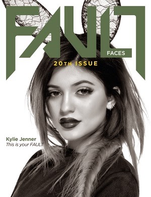 Kylie Jenner Covers the 20th edition of Fault Magazine