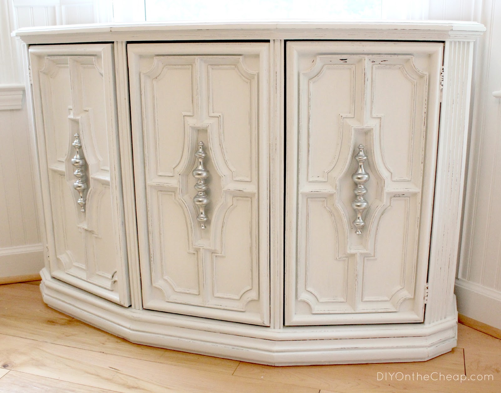 Furniture Makeover Console Turned Buffet Table Erin Spain