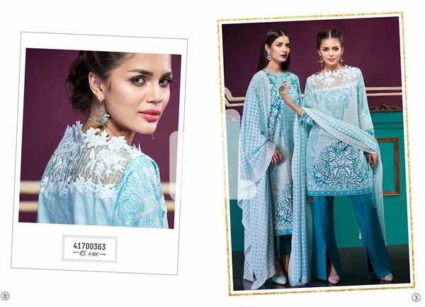 Latest Eid Collection 2017 by Nishat Linen With Price