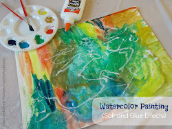 watercolor glue salt painting effects fun deceptively relentlessly educational inner artist childs project type