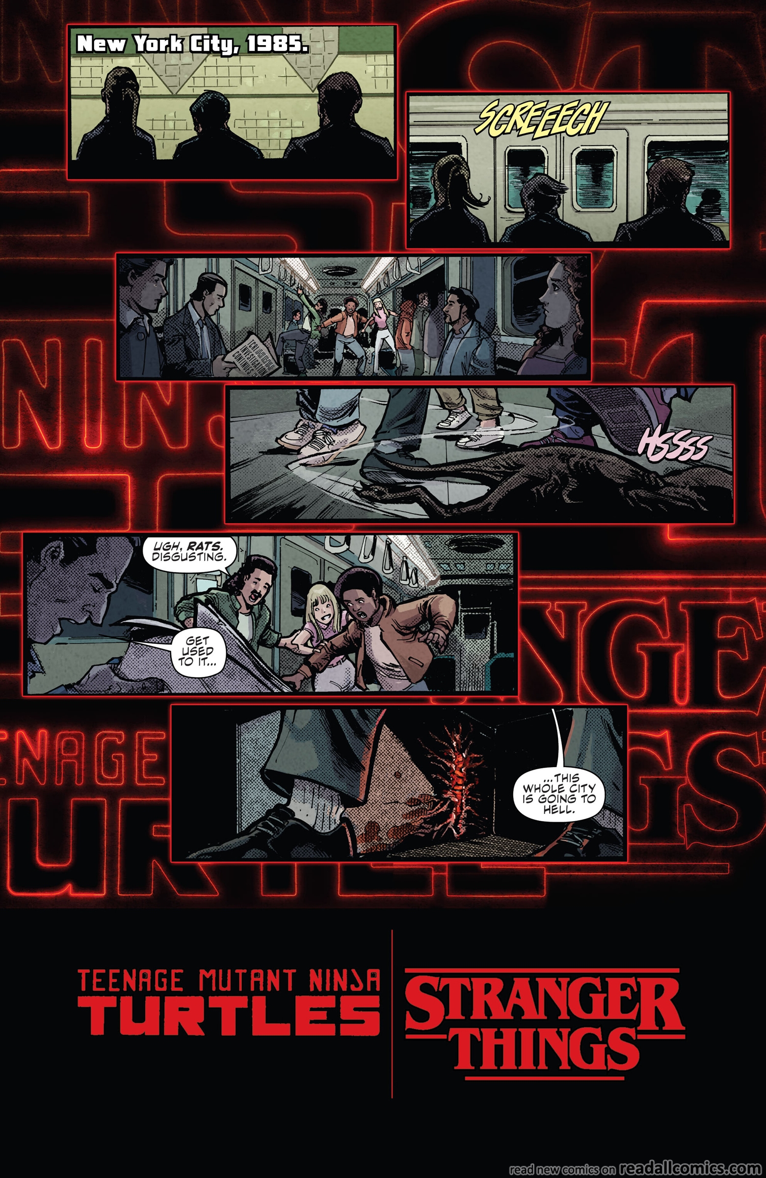 Teenage Mutant Ninja Turtles x Stranger Things chapter 1 page 3