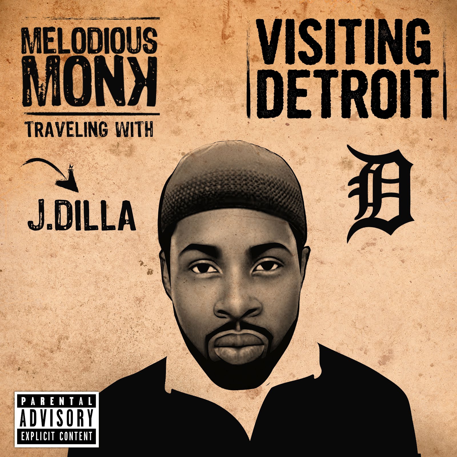 Melodious Monk & J Dilla - Visiting Detroit