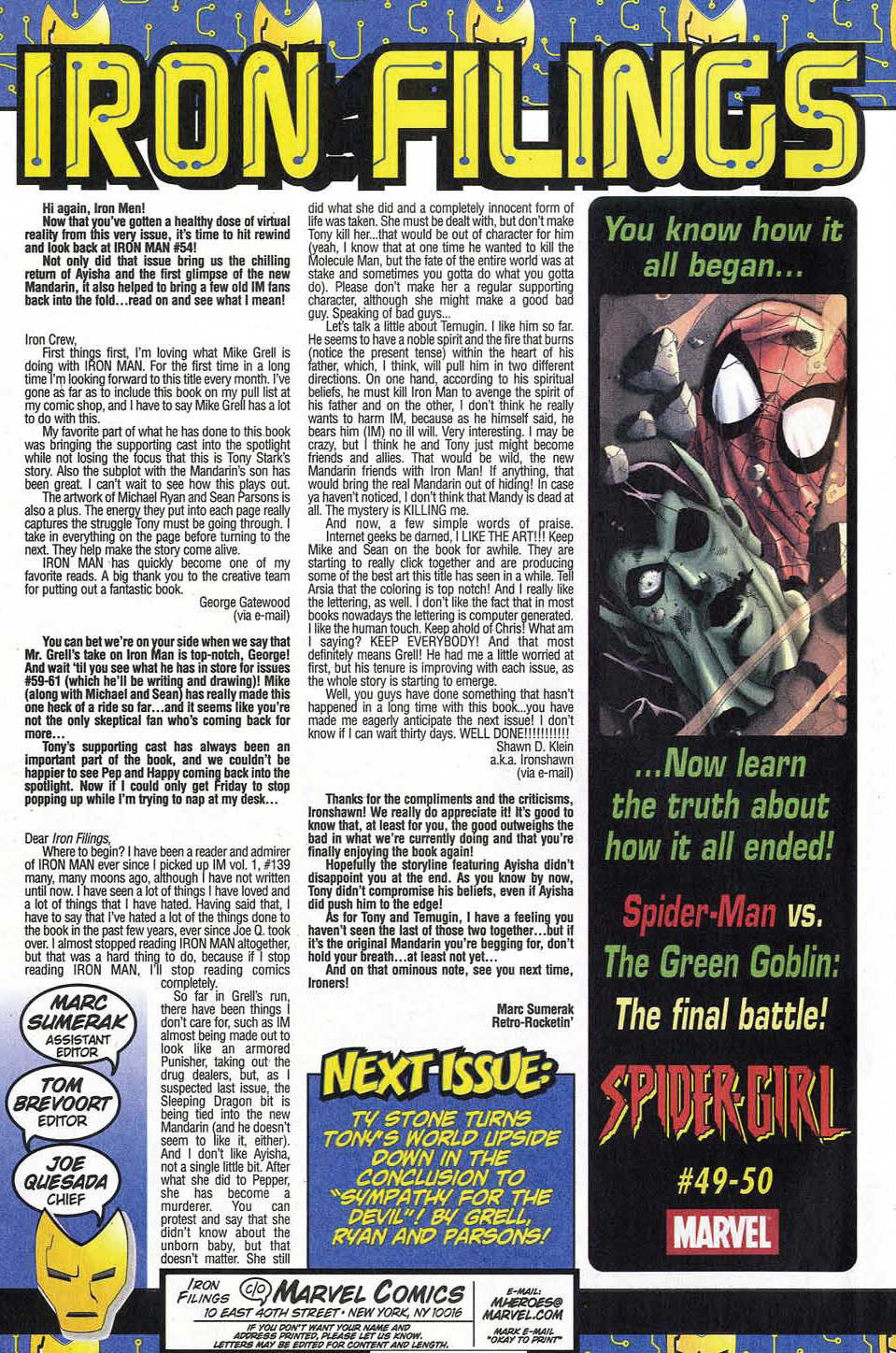 Read online Iron Man (1998) comic -  Issue #57 - 26