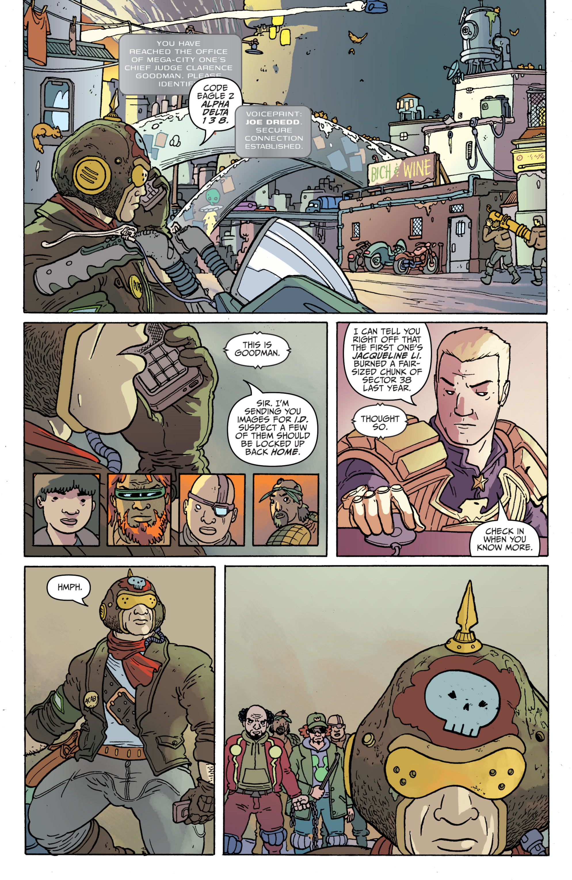 Read online Judge Dredd: Mega-City Two comic -  Issue #2 - 7