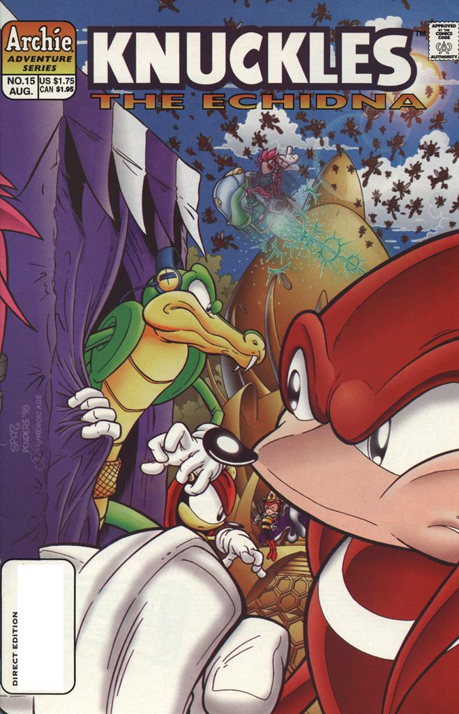 Read online Knuckles the Echidna comic -  Issue #15 - 1