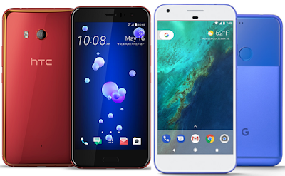 HTC U11 and Google Pixel Smartphones