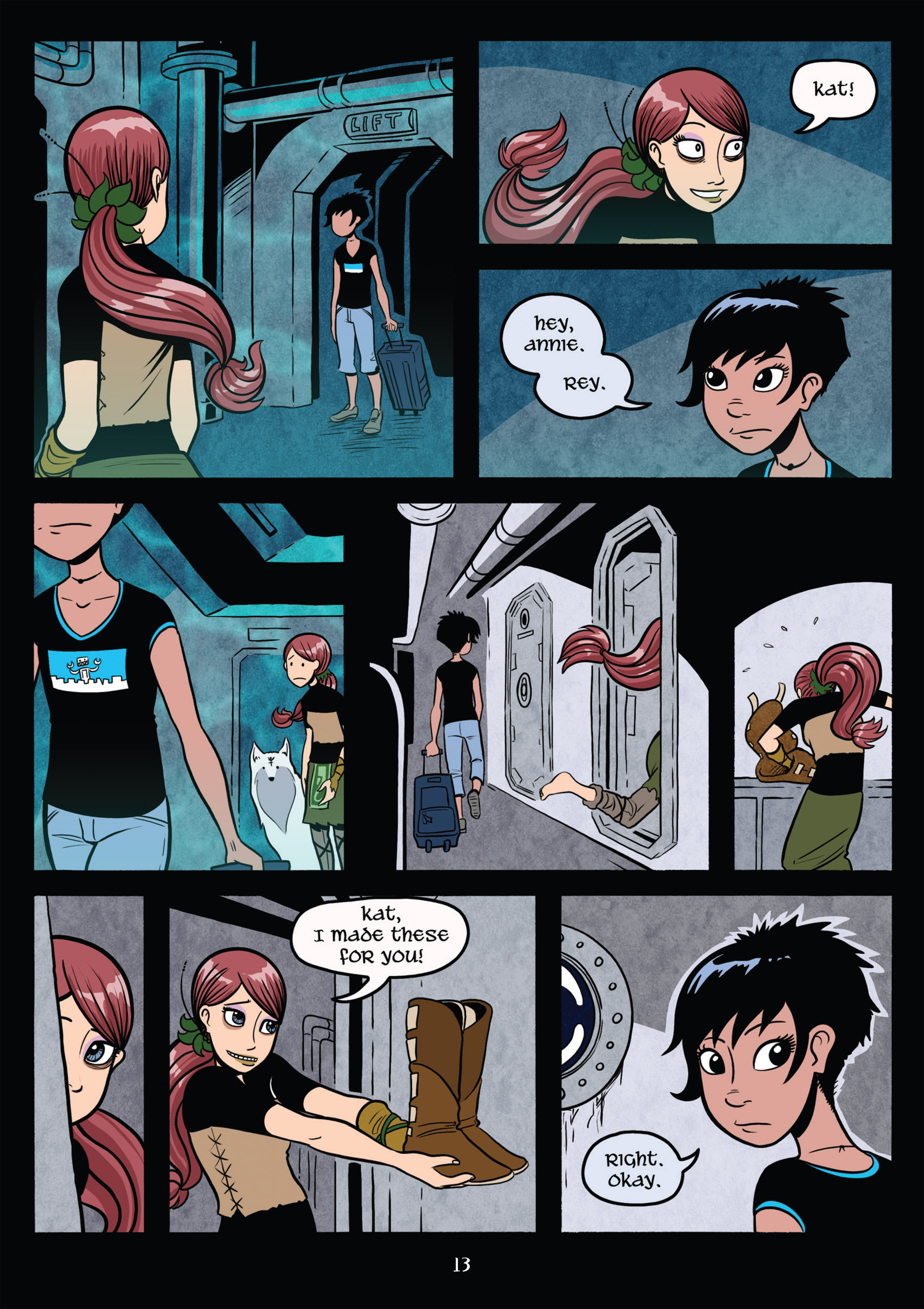 Read online Gunnerkrigg Court comic -  Issue # TPB 4 (Part 1) - 13