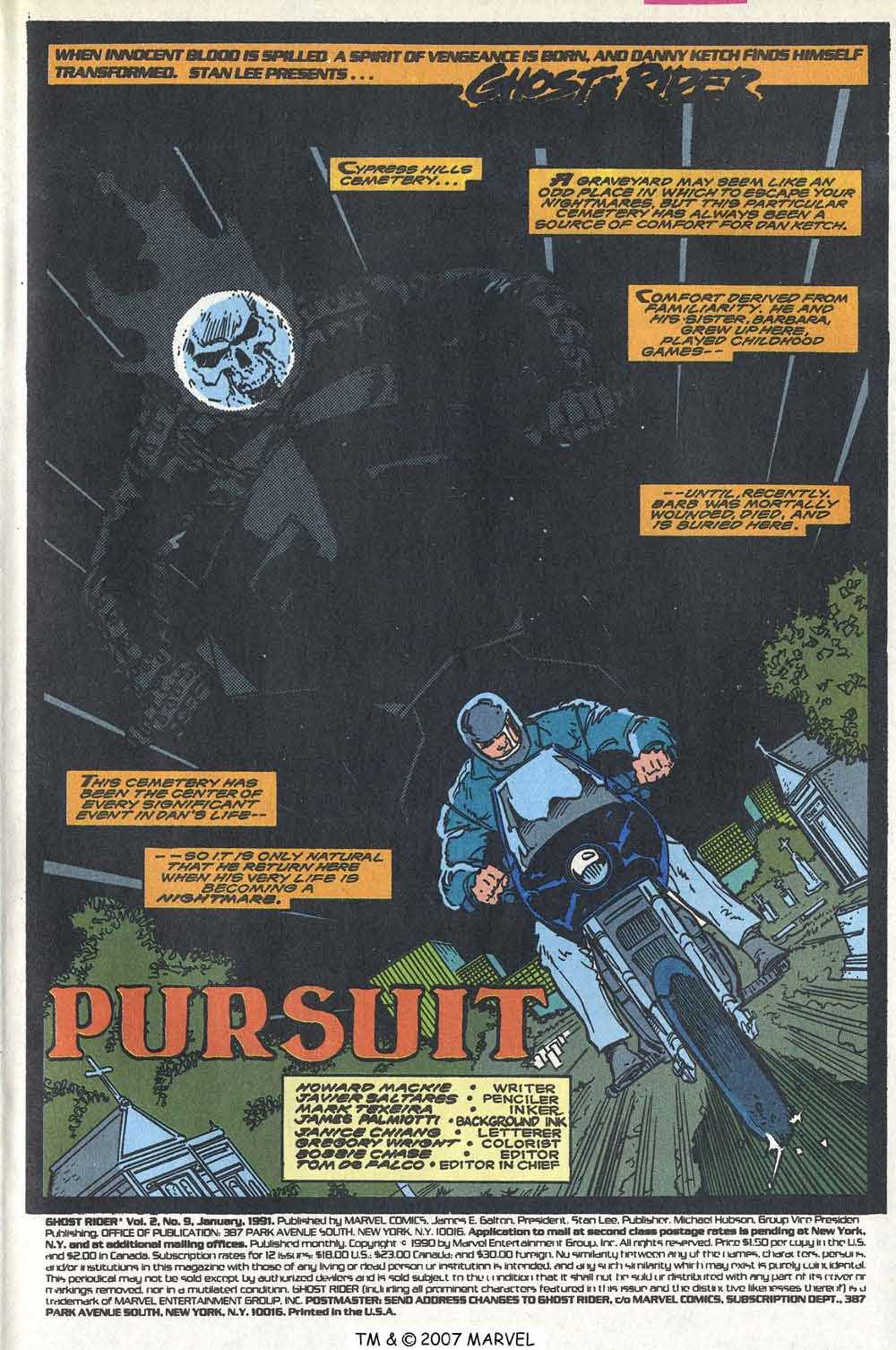 Read online Ghost Rider (1990) comic -  Issue #9 - 3