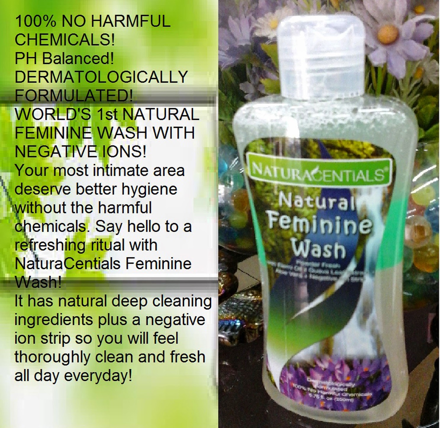 NaturaCentials Natural Feminine Wash SUSANA'S ONLINE SHOP