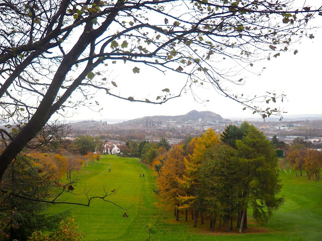 View from Corstorphine Hill, Edinburgh, Scotland